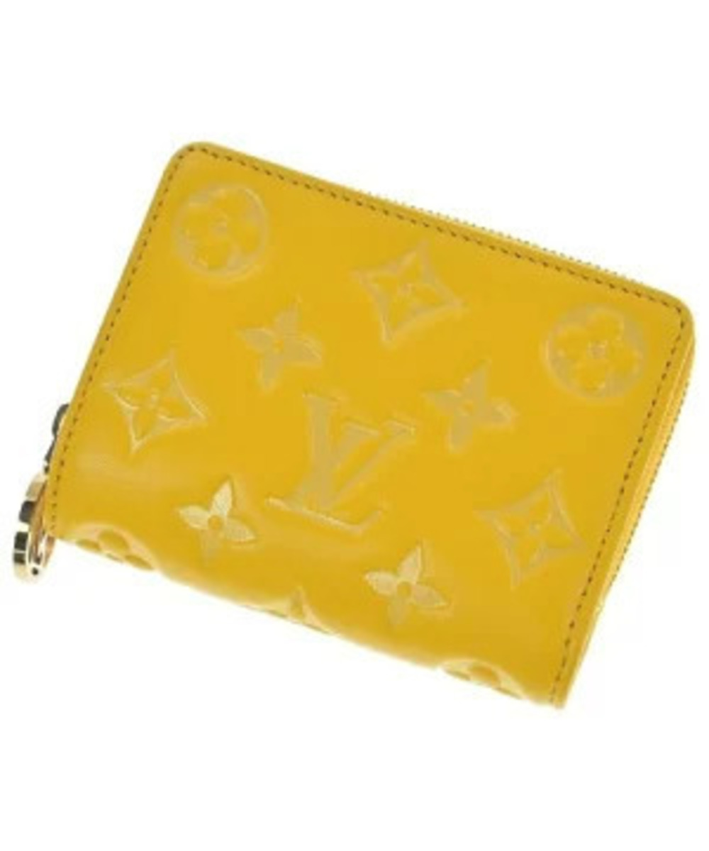 Louis Vuitton Wallet coin case Wallet Yellow